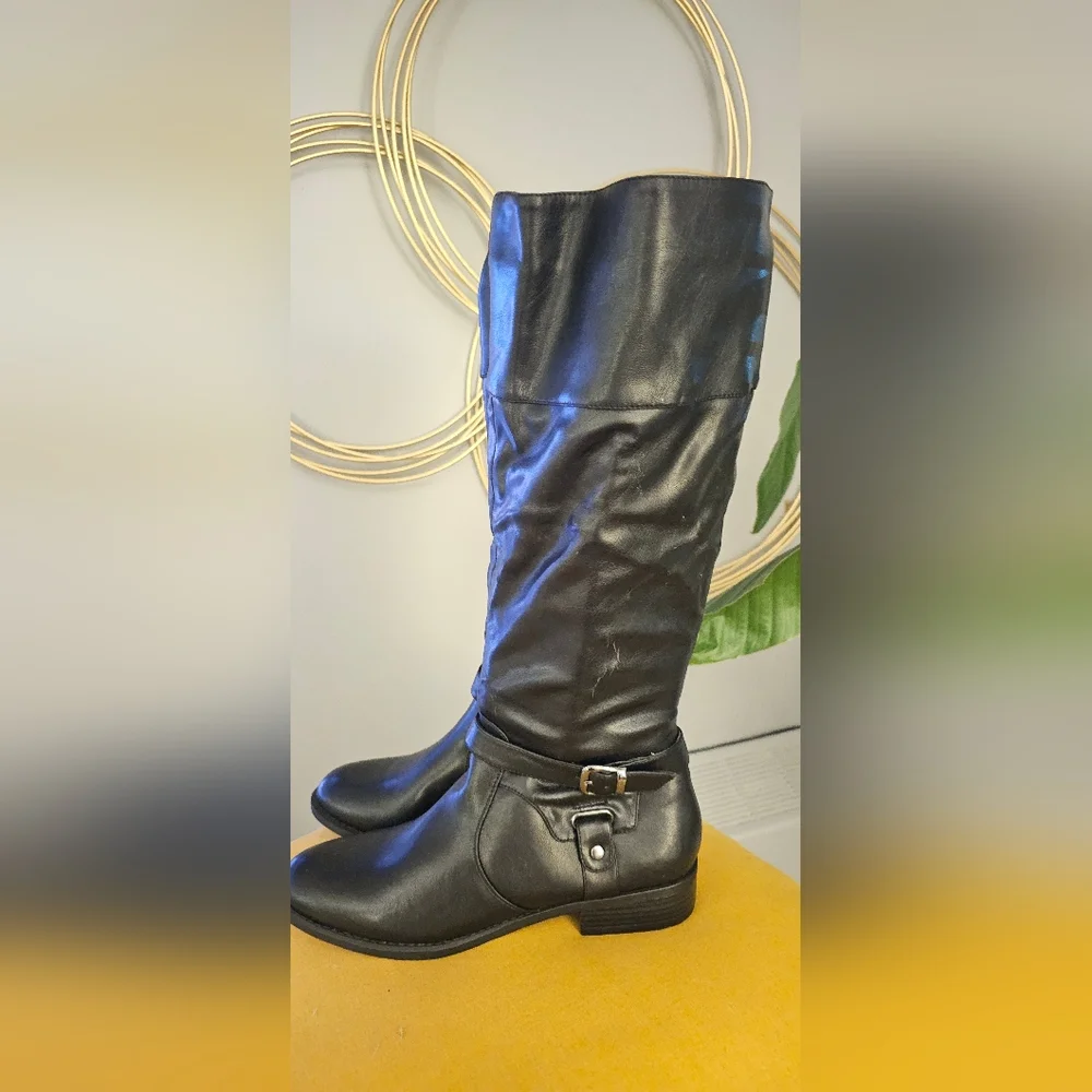 Nine West Black Over-the-Knee Riding Boots